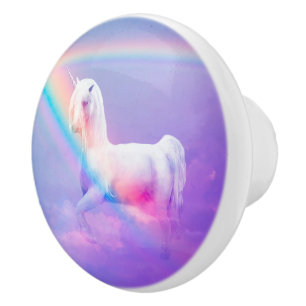 Unicorn och regnbåge knopp