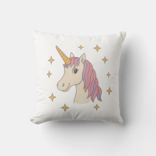 Unicorn- och stjärnorna kudde
