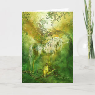 Unicorn of the Forest Art Card Kort