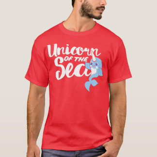 Unicorn of the Sea narwhal humor T Shirt