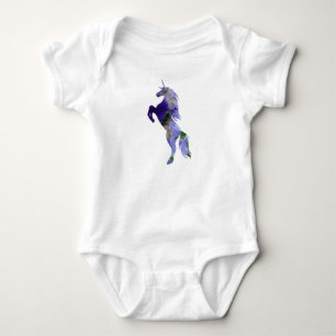 Unicorn Old Scooter Baby Jersey Bodydress, White T-shirt