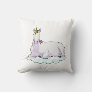 Unicorn på Cloud Kudde