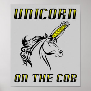 Unicorn på Cob Poster