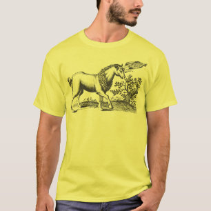Unicorn på coben t shirt