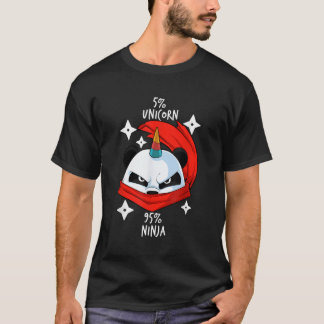 Unicorn Panda Family Bear T Shirt