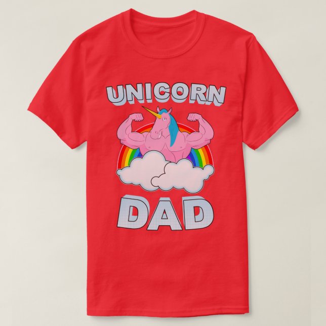 UNICORN PAPPA Copy T Shirt (Design framsida)