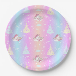 Unicorn Papper Plate