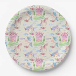 Unicorn Papper Plate