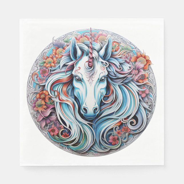 Unicorn Pappersservett (Framsidan)