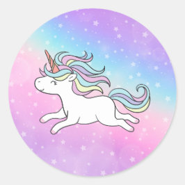 Unicorn Party Collection! Runt Klistermärke