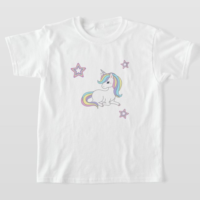Unicorn Party Collection! T Shirt (Laydown)