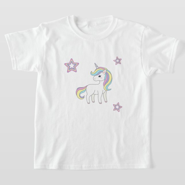 Unicorn Party Collection! T Shirt (Laydown)