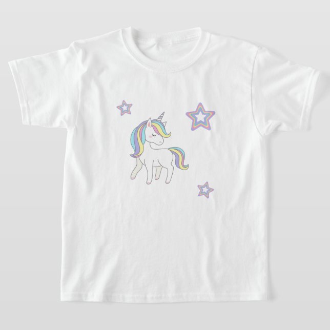 Unicorn Party Collection! T Shirt (Laydown)