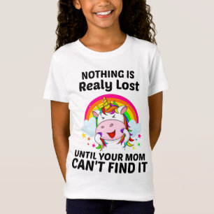 Unicorn party för barn t shirt