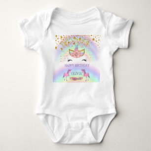 Unicorn party Rainbow 1: a Birthday whimsisical Gi T Shirt