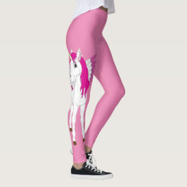 Unicorn Party Rosa Leggings