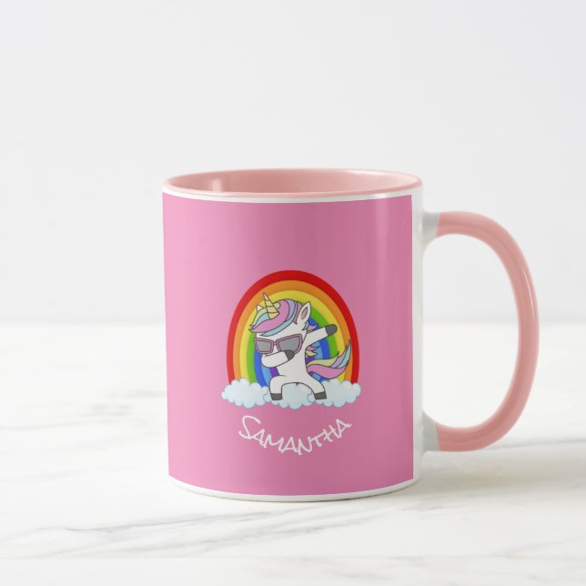 Unicorn Party Rosa Mugg (Höger)