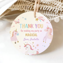 Unicorn Pastel Magic Rainbow Birthday