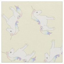 Unicorn Pastel Rainbow Gult