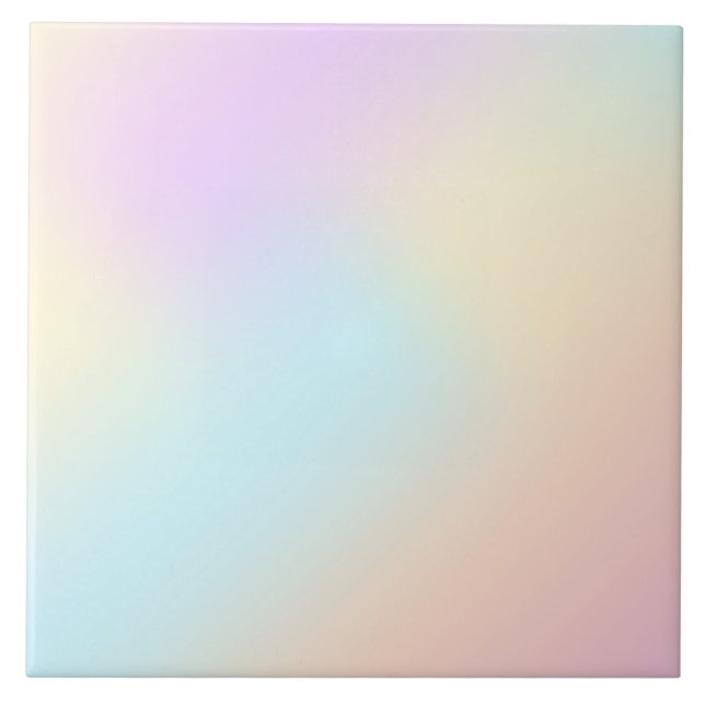 Unicorn-pastellblandning som matchar vit pastel ra kakelplatta (Framsidan)