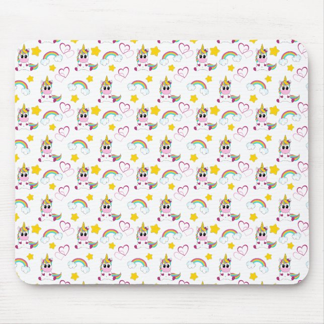 Unicorn pattern musmatta (Framsidan)