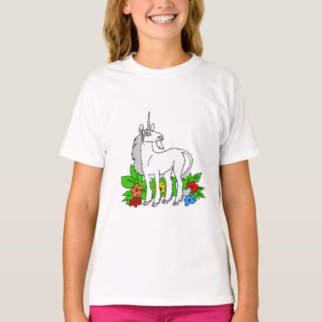 Unicorn Peace Tee (Framsida)
