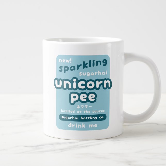 Unicorn Pee Jumbo Mugg (Höger)