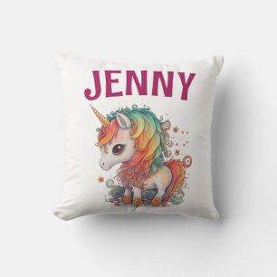 UNICORN PERSONLIG DEKORATIV KUDDE