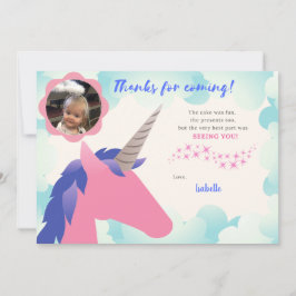 Unicorn Photo - tackkort Tack Kort