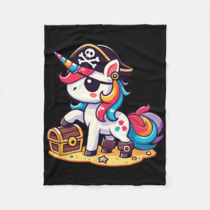 Unicorn Pirat Costume Halloween Fleecefilt