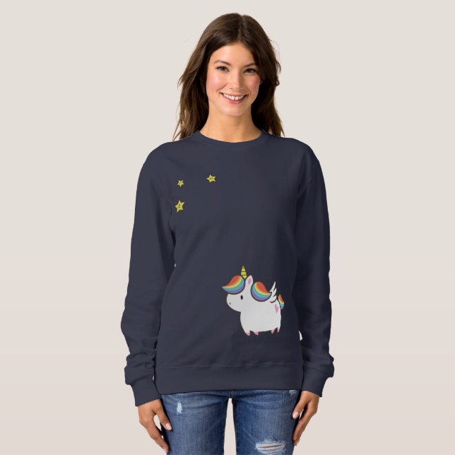 Unicorn Pony T-shirt (Hel framsida)