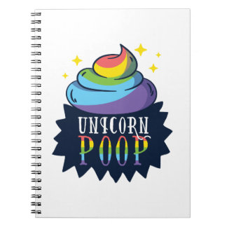 Unicorn Poop Anteckningsbok