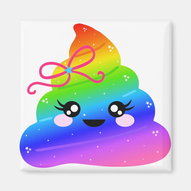 Unicorn Poop Magnet (Framsidan)
