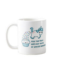 Unicorn Pooping på muffin