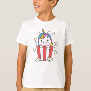 Unicorn Popcorn Whats Poppin Funny PopStar T Shirt
