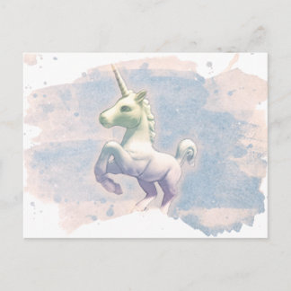 Unicorn Post Card (Måne Dreams) Vykort