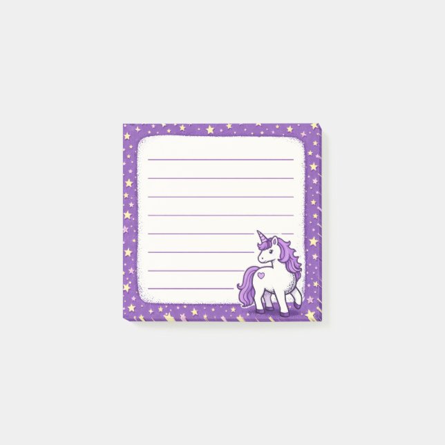Unicorn Post-it Block (Framsida)