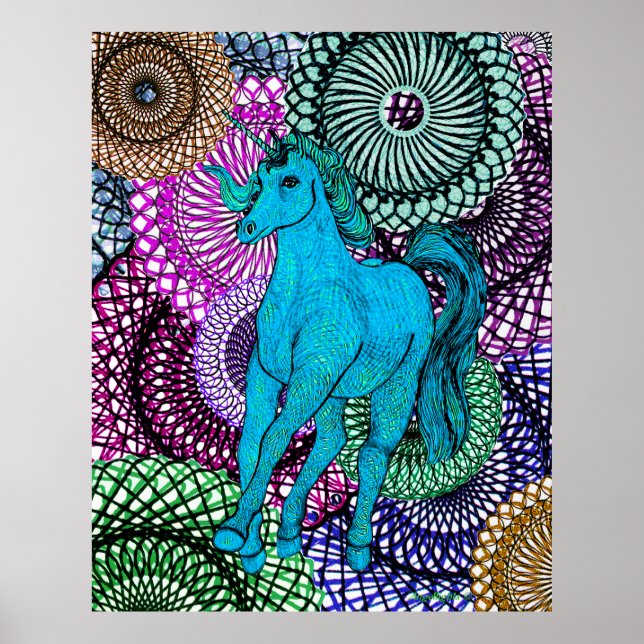 Unicorn Poster (Framsidan)