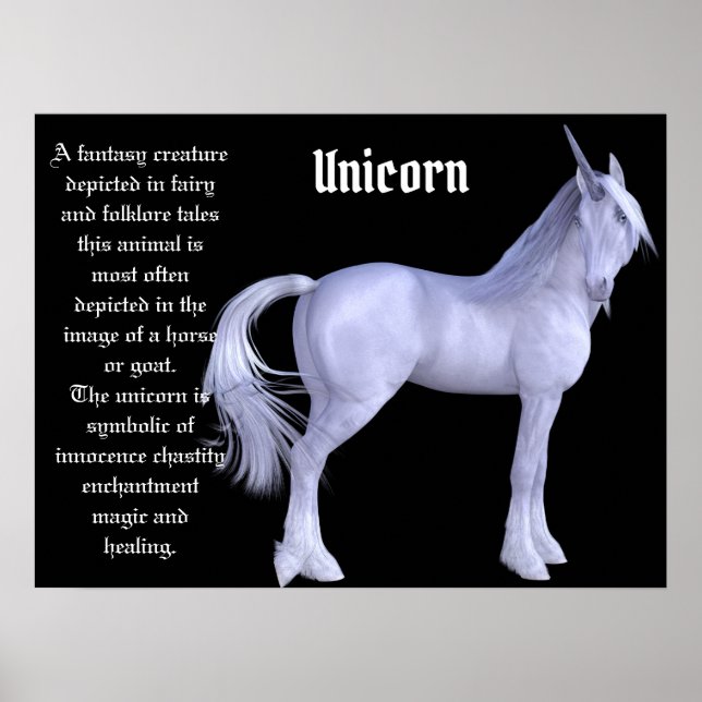 Unicorn Poster (Framsidan)