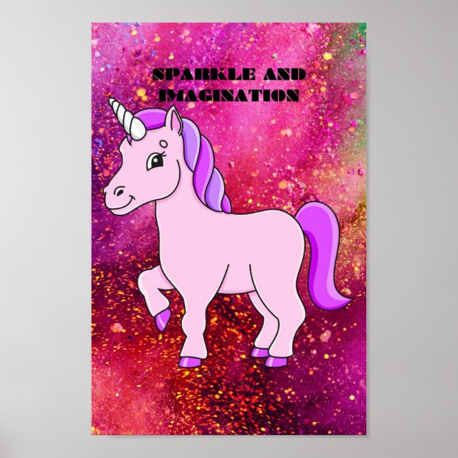 Unicorn poster (Framsidan)