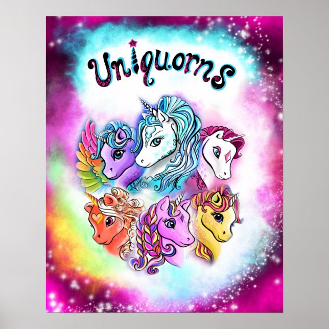 Unicorn poster (Framsidan)