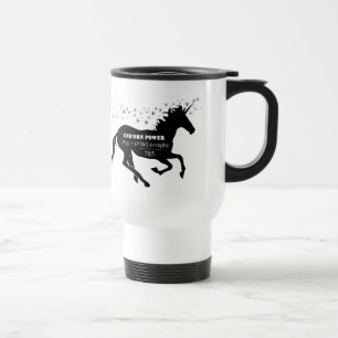 Unicorn Power Fake Math Forny är funny Resemugg