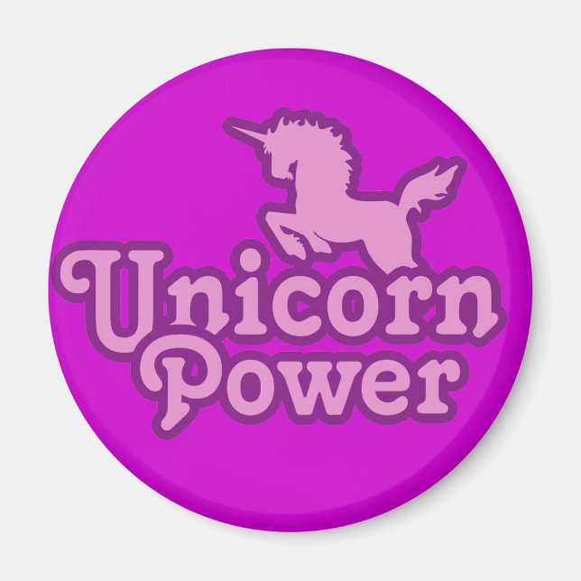 Unicorn Power! Magnet (Framsidan)