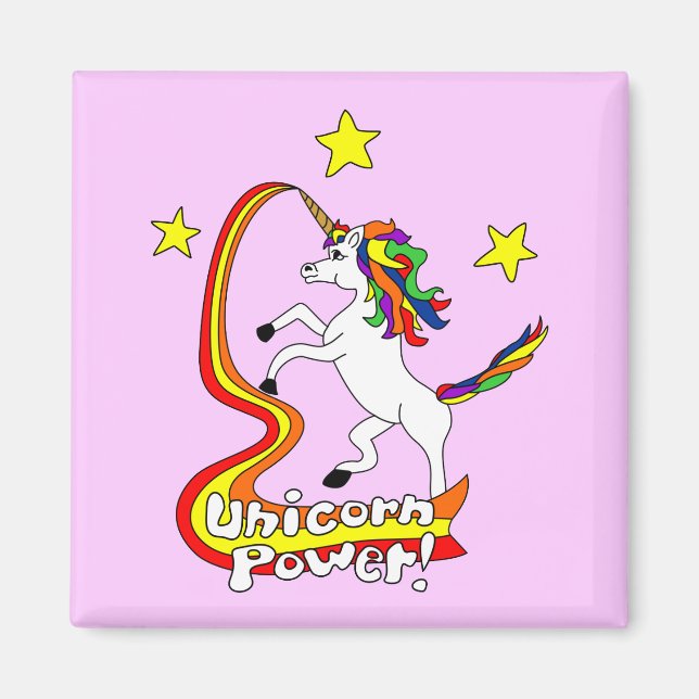 Unicorn Power! Magnet (Framsidan)