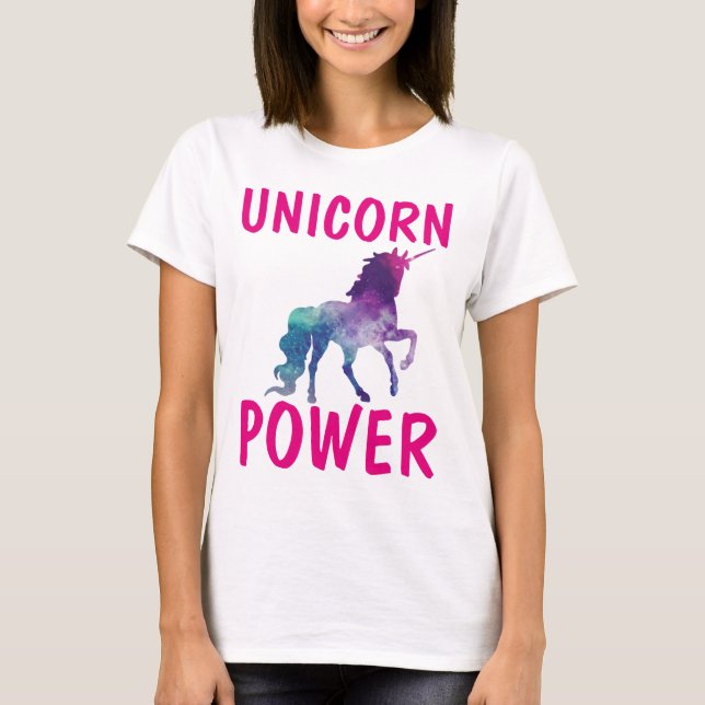 UNICORN POWER T-shirts (Framsida)
