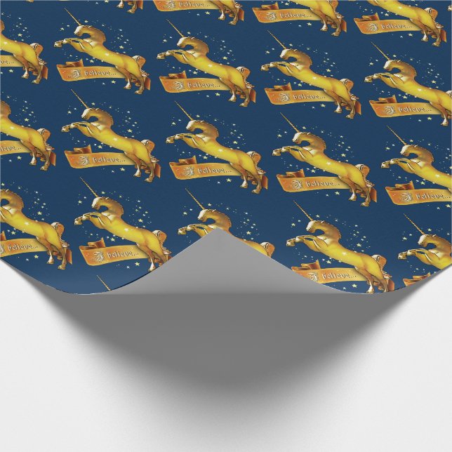 Unicorn Presentpapper (Hörn)