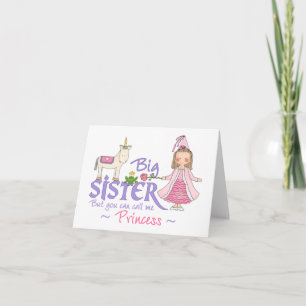 Unicorn Princess Blank Card Kort