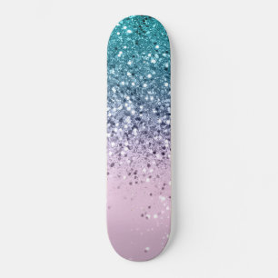 Unicorn Princess Glitter #2 Mini Skateboard Bräda 18,5 Cm