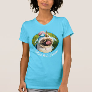 Unicorn Pug T Shirt