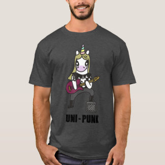 Unicorn punk sten uni punk födelsedagspresent roli t shirt